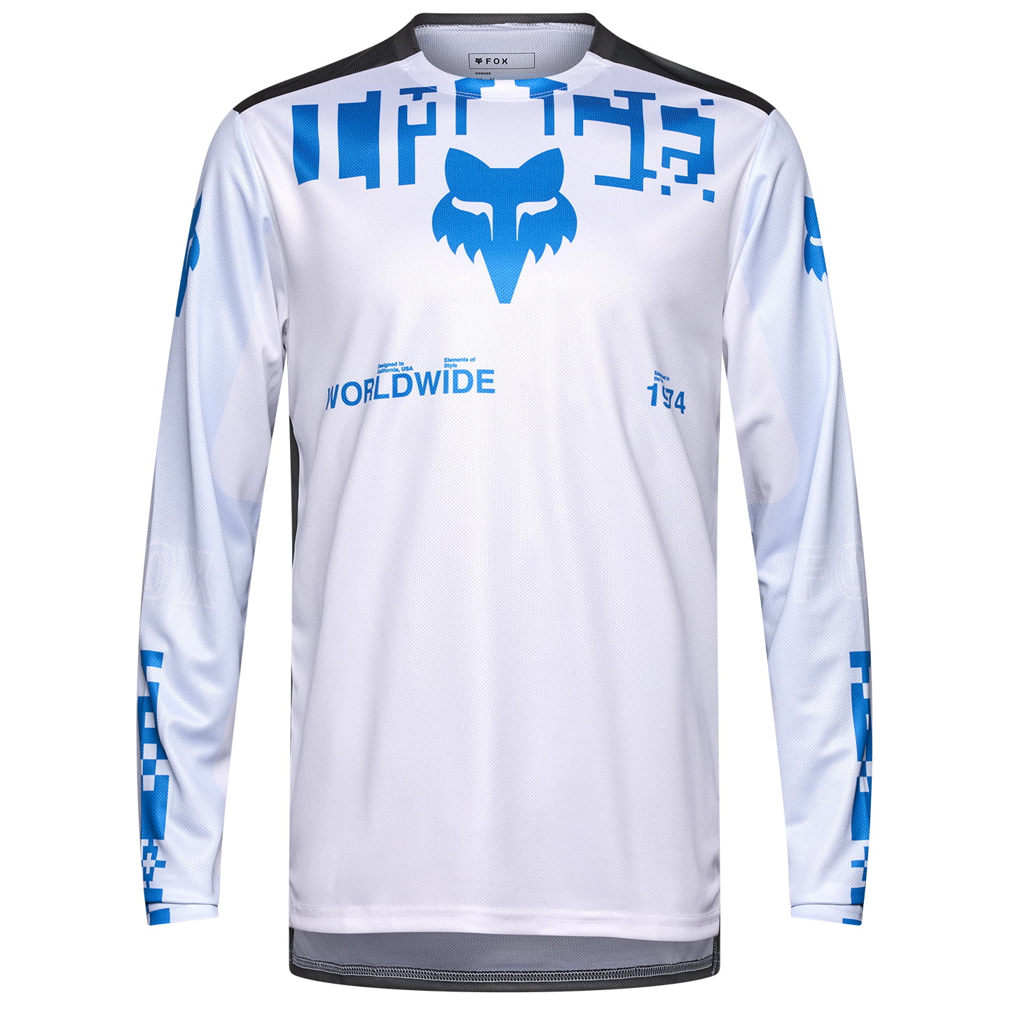 FOX Langarm-Digi Image Bikeshirt, für Herren, Größe M
