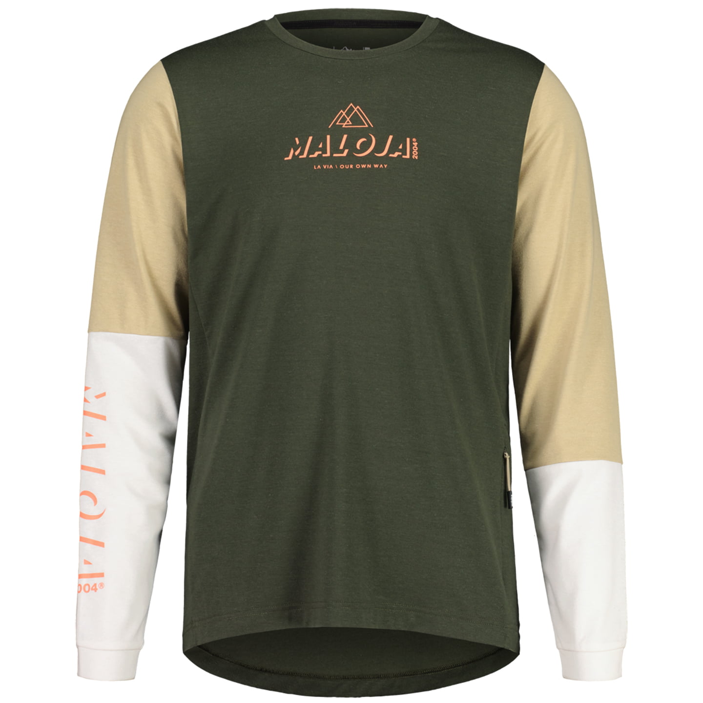 MALOJA Langarm-HaunoldM. Bikeshirt, für Herren, Größe 2XL