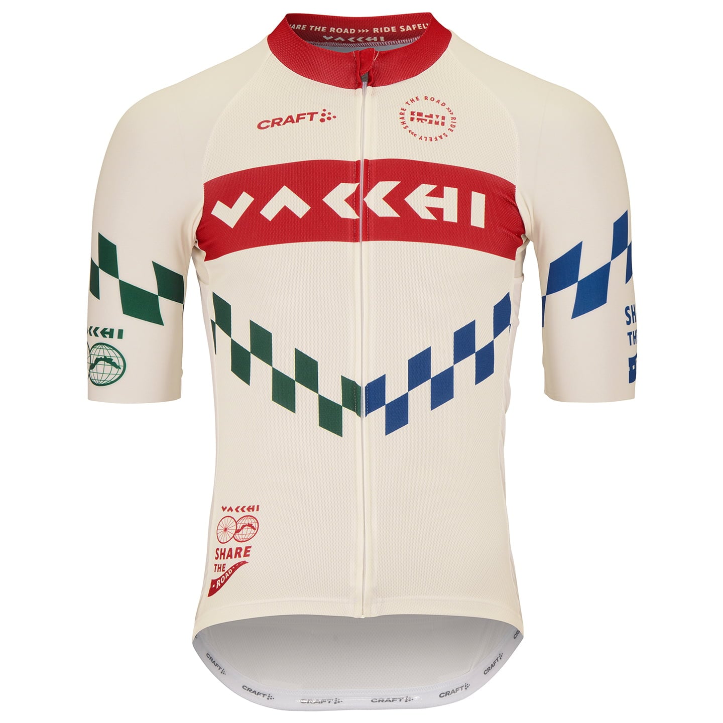 CRAFT Share The Road 5.0 Kurzarmtrikot, für Herren, Größe 2XL, Fahrradtrikot,