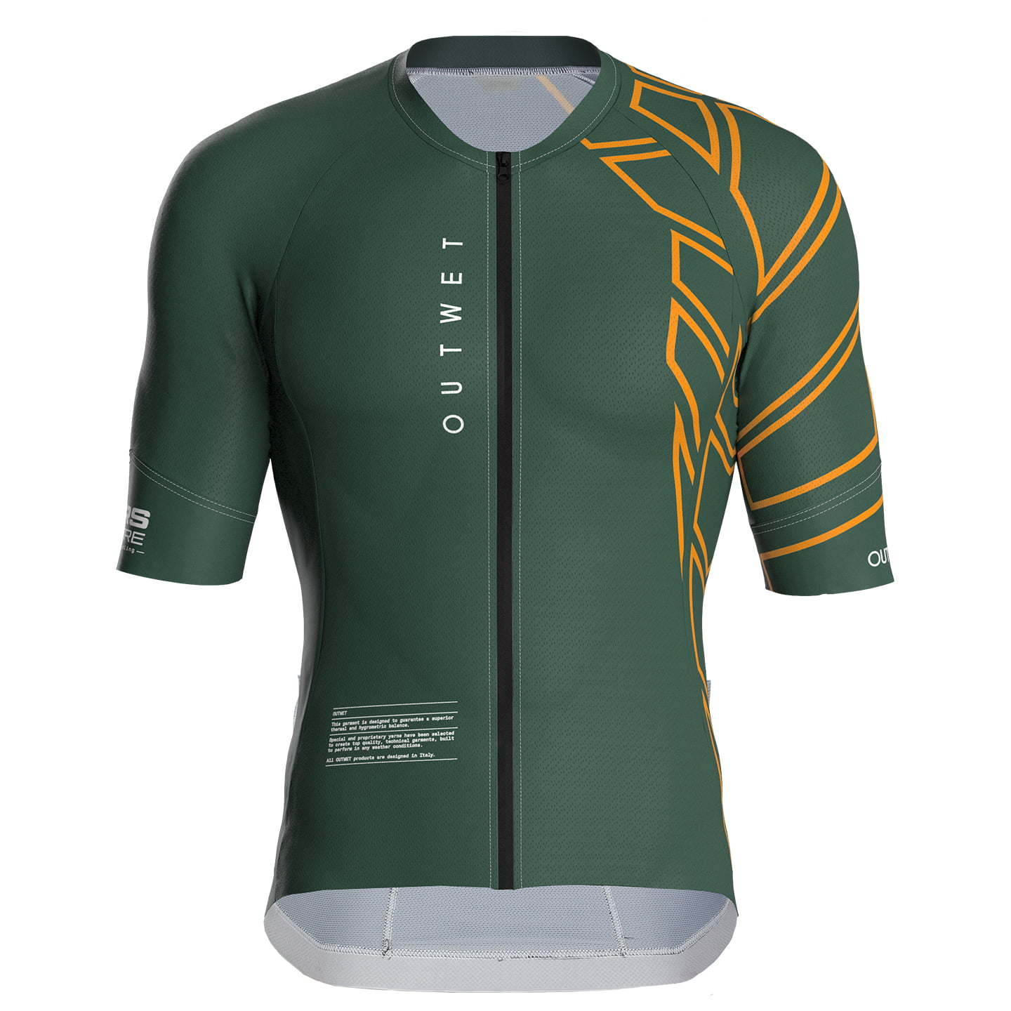 OUTWET RS-TRE 2.0 Aquila Kurzarmtrikot, für Herren, Größe 3XL, Fahrradtrikot,