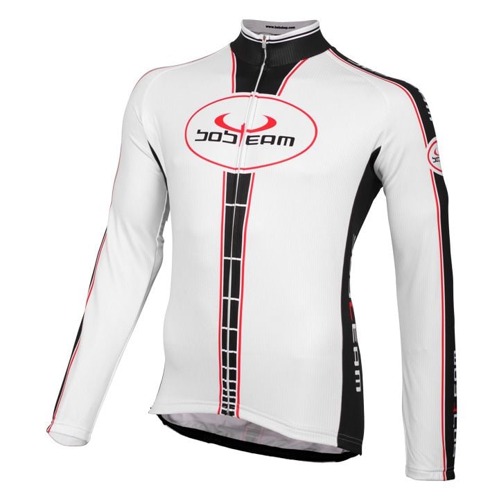 Fahrradtrikot, BOBTEAM Langarmtrikot Infinity, für Herren, Größe 2XL,