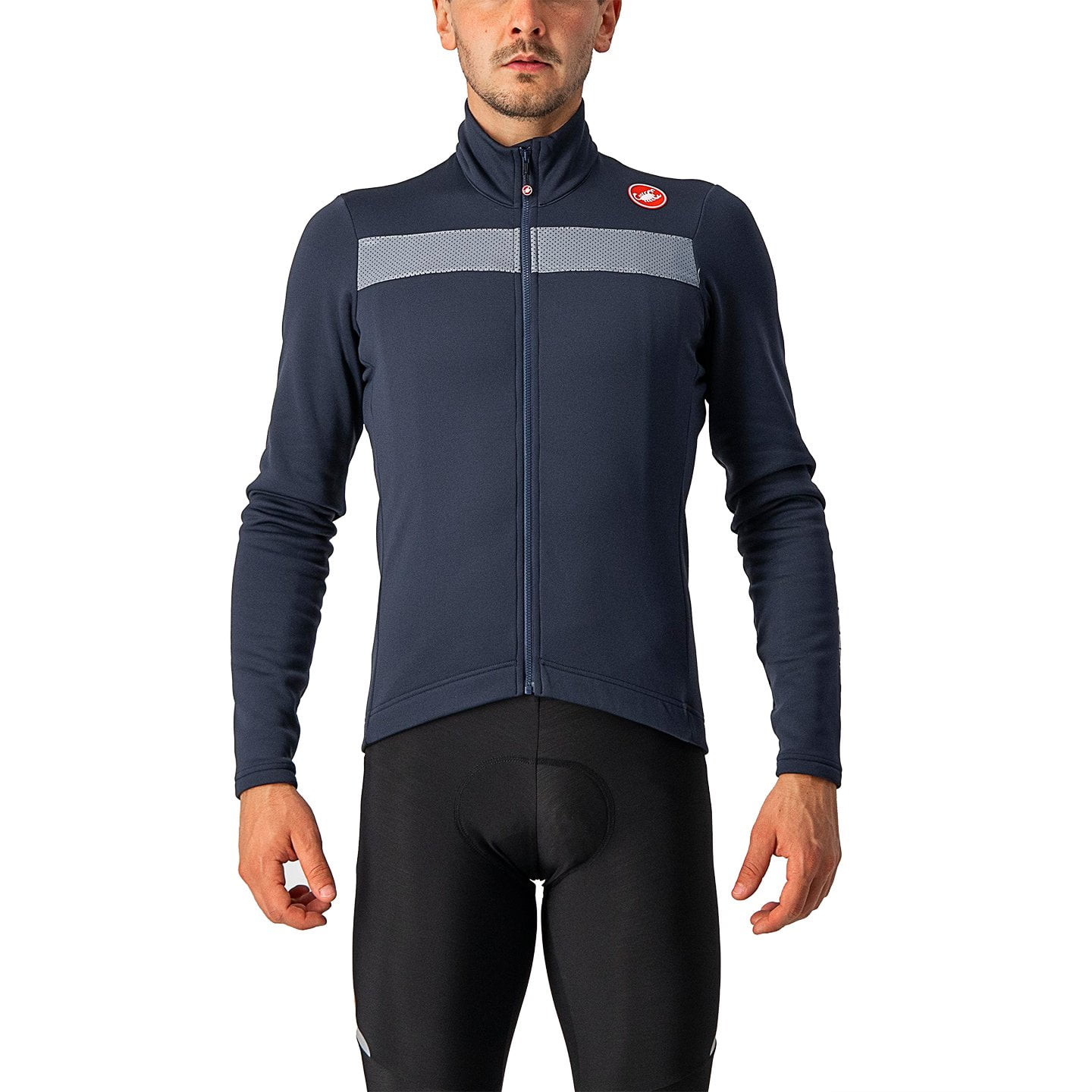 CASTELLI Puro 3 Langarmtrikot, für Herren, Größe L, Radtrikot,