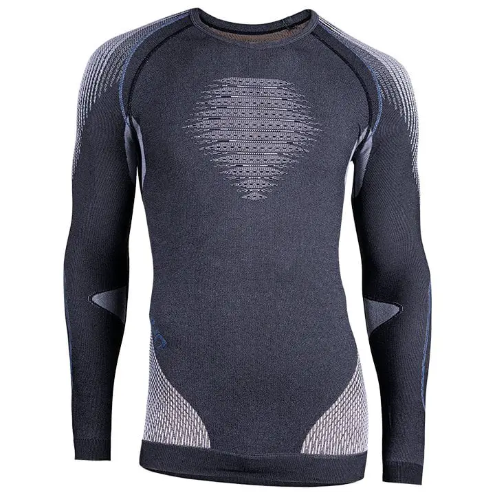 UYN Langarm-Evolutyon Melange Radunterhemd, für Herren, Größe 2XL