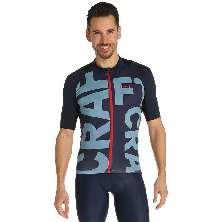 CRAFT ADV Endur Graphic Kurzarmtrikot, für Herren, Größe XL, Radtrikot,