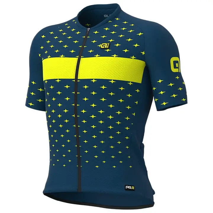 ALÉ Kurzarmtrikot Stars, für Herren, Größe L, Radtrikot, Fahrradbekleidung