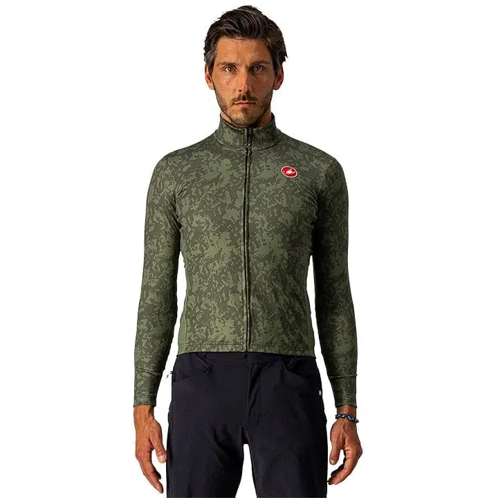 CASTELLI Unlimited Langarmtrikot, für Herren, Größe 3XL, Fahrradtrikot,