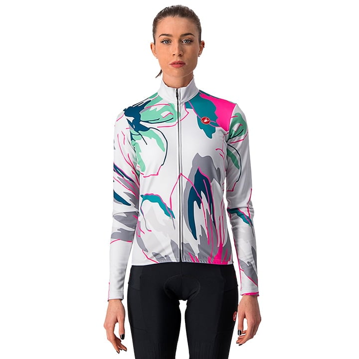 CASTELLI Unlimited Damen Langarmtrikot, Größe S, Rennrad Trikot,