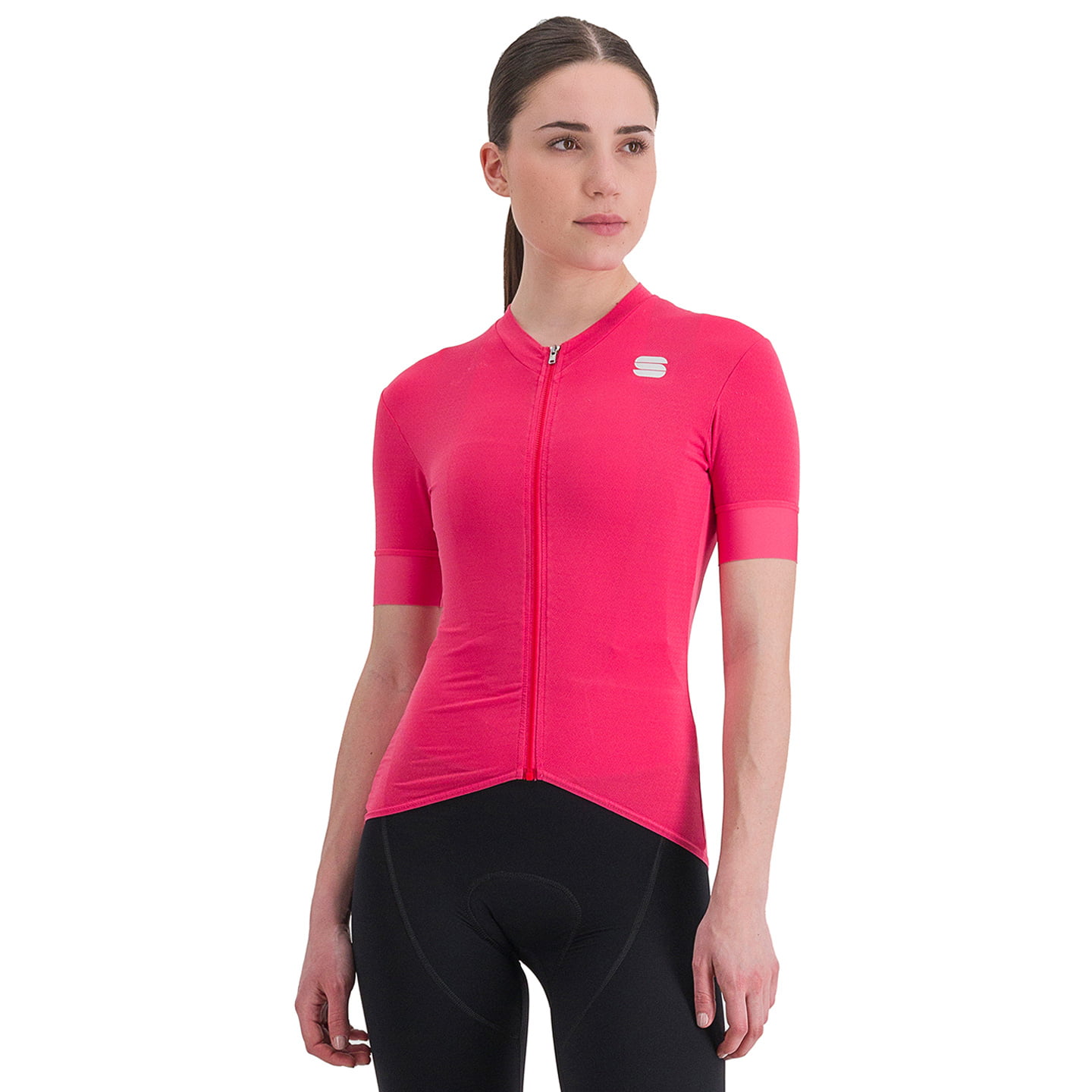 SPORTFUL Damentrikot Monocrom, Größe M, Fahrradtrikot, Radbekleidung