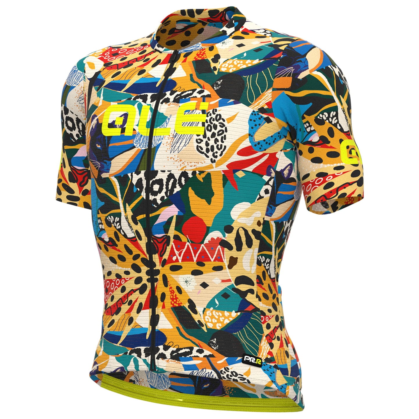 ALÉ Kenya Kurzarmtrikot, für Herren, Größe S, Fahrradtrikot, Radbekleidung