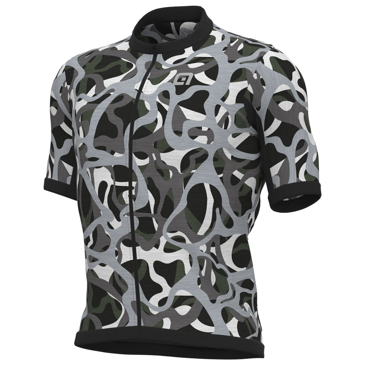 ALÉ Woodland Kurzarmtrikot, für Herren, Größe XL, Radtrikot,
