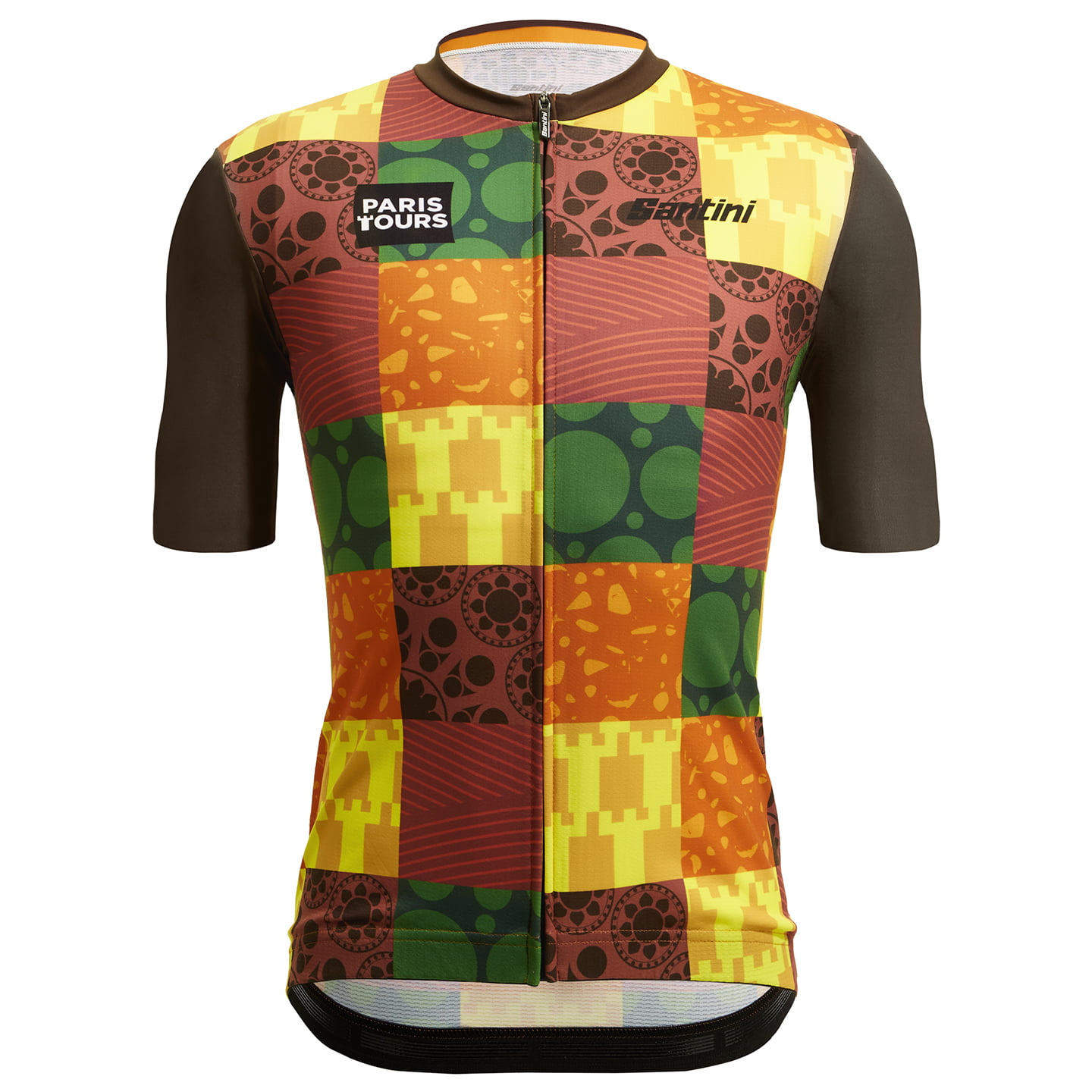 SANTINI Paris Tours Vigne 2023 Kurzarmtrikot, für Herren