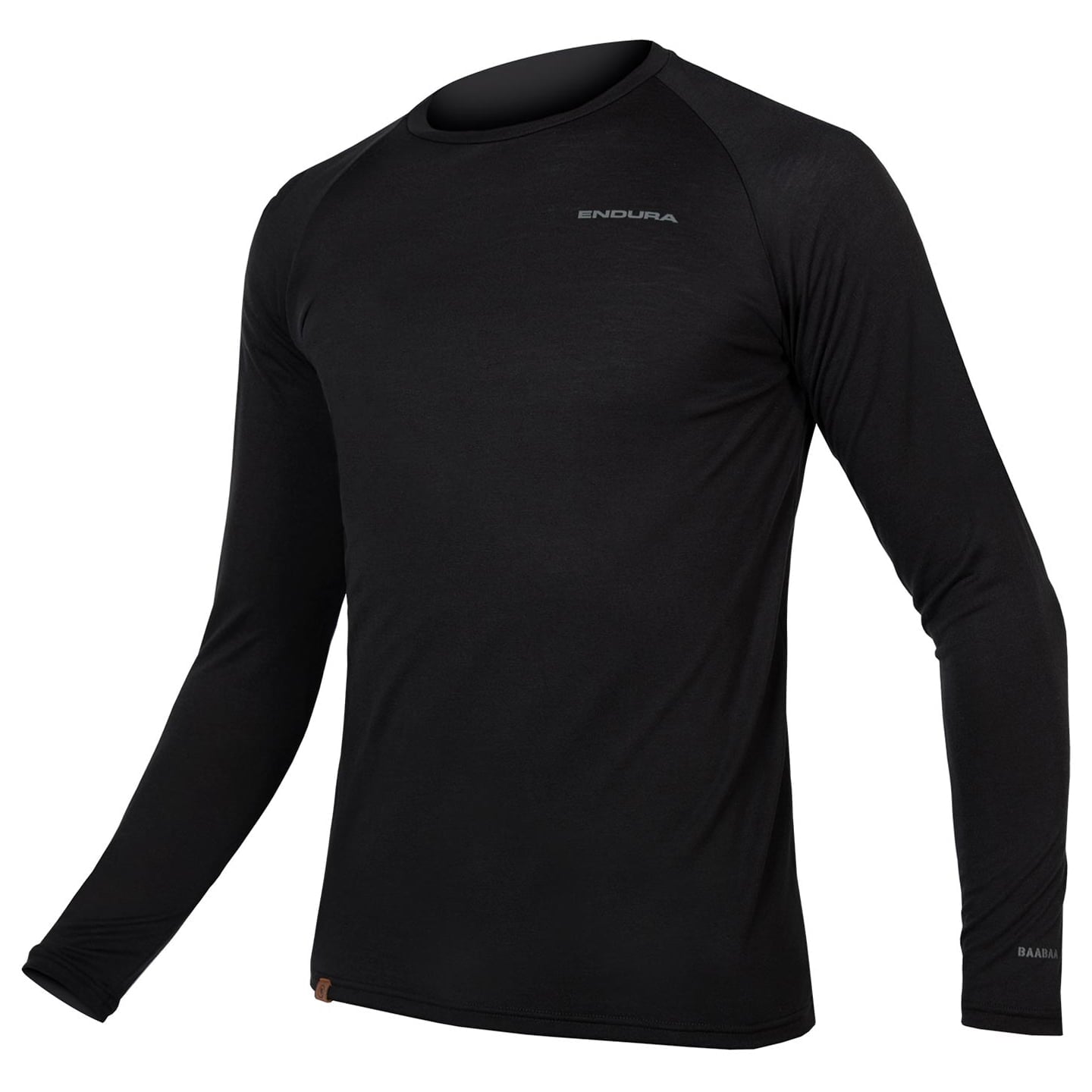 ENDURA Langarm-Baabaa Blend Radunterhemd, für Herren