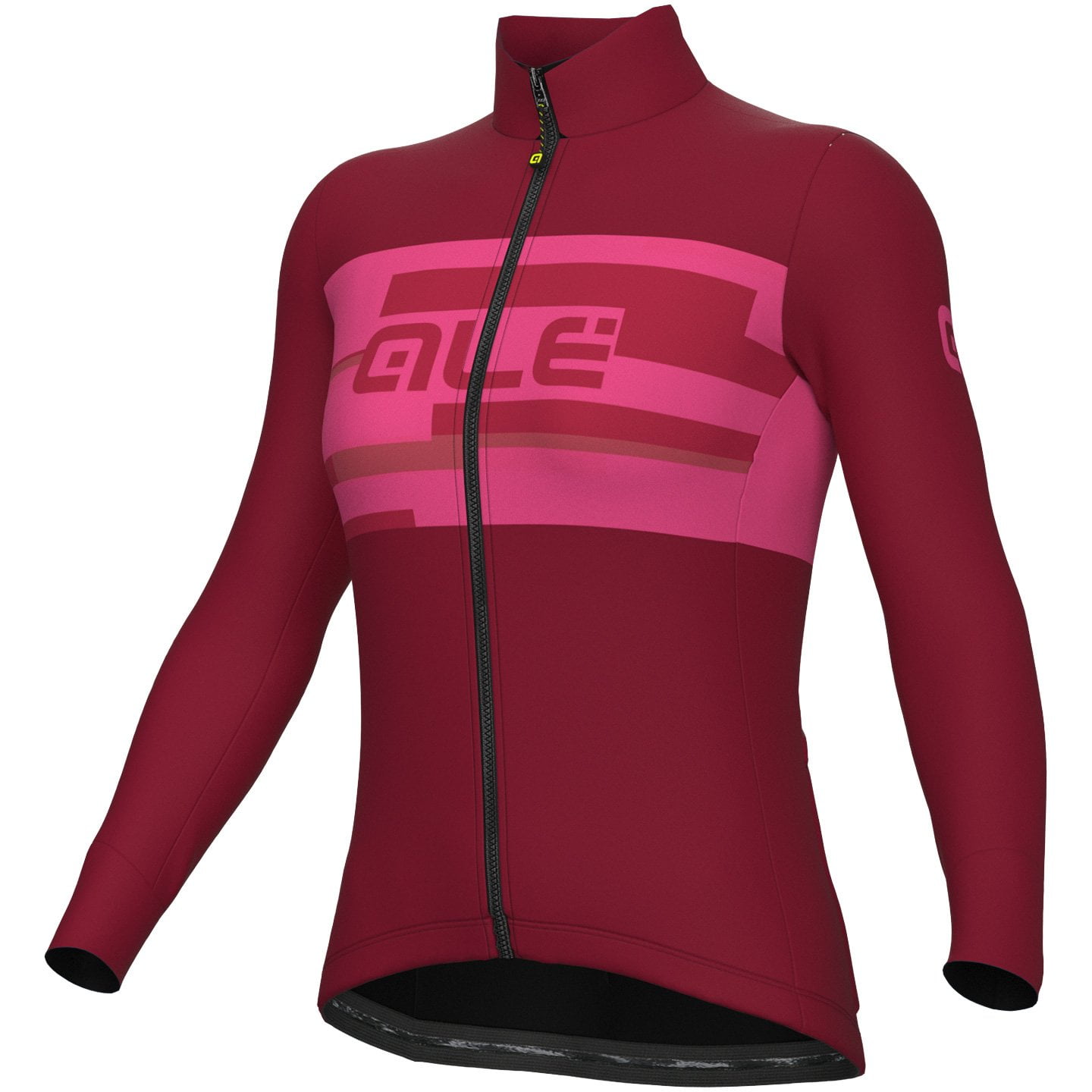 ALÉ Borealis Damen Langarmtrikot, Größe L, Radtrikot, Fahrradbekleidung