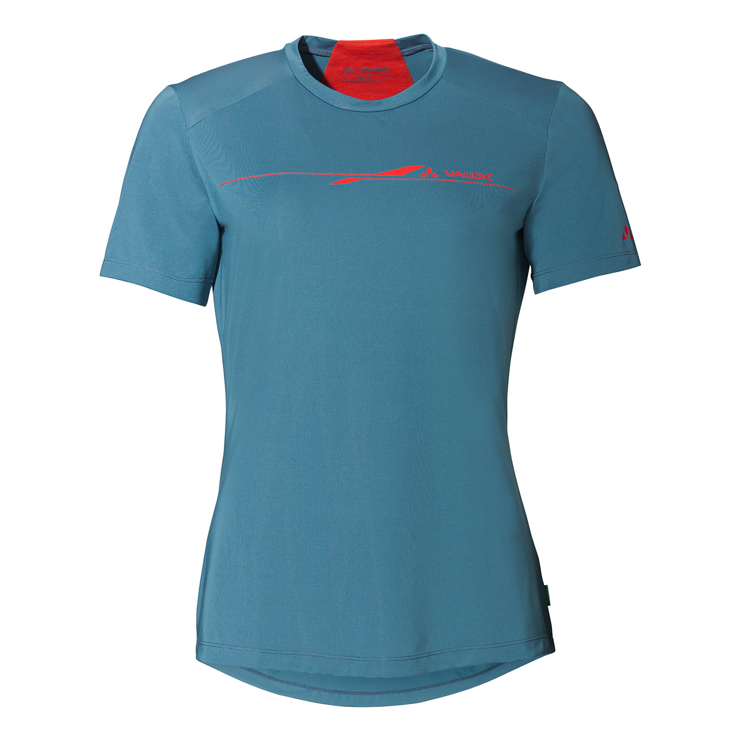 VAUDE Damen Qimsa Logo Bikeshirt, Größe 40, Velo Trikot, Rennradkleidung