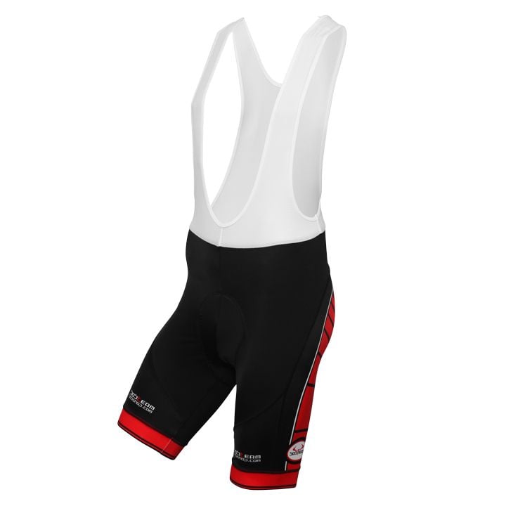 Fahrradhose, BOBTEAM Infinity kurze Trägerhose, für Herren, Größe L,