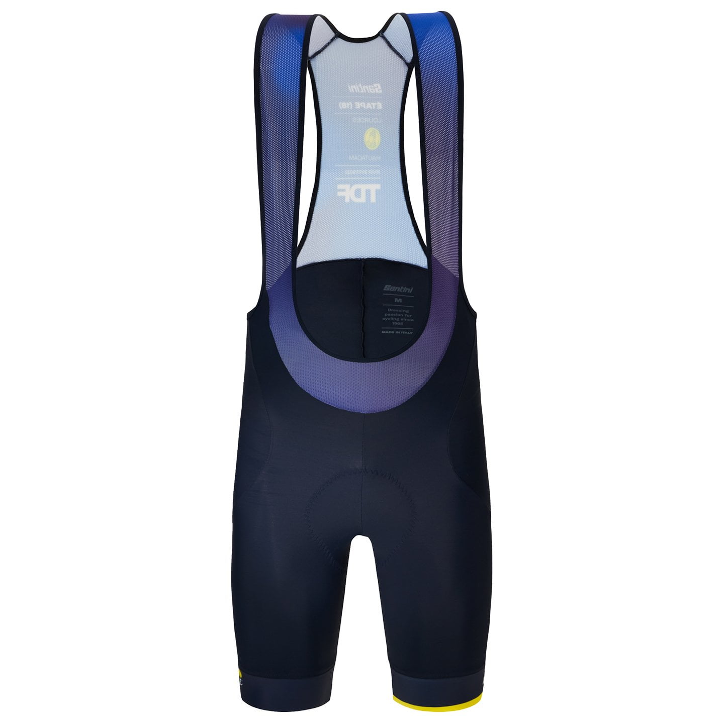 TOUR DE FRANCE Trägerhose Lourdes-Hautacam 2022, für Herren, Größe 2XL,