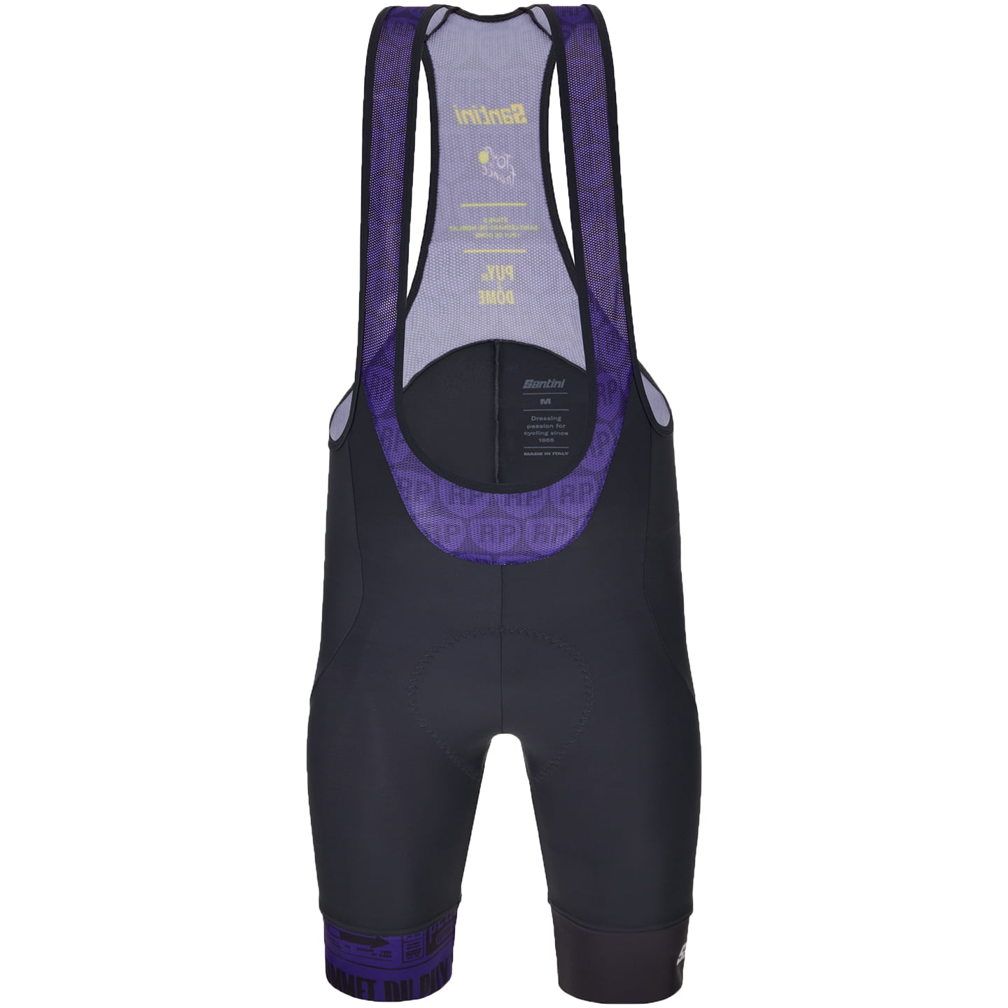 TOUR DE FRANCE Puy de Dome 2023 kurze Trägerhose, für Herren, Größe L,