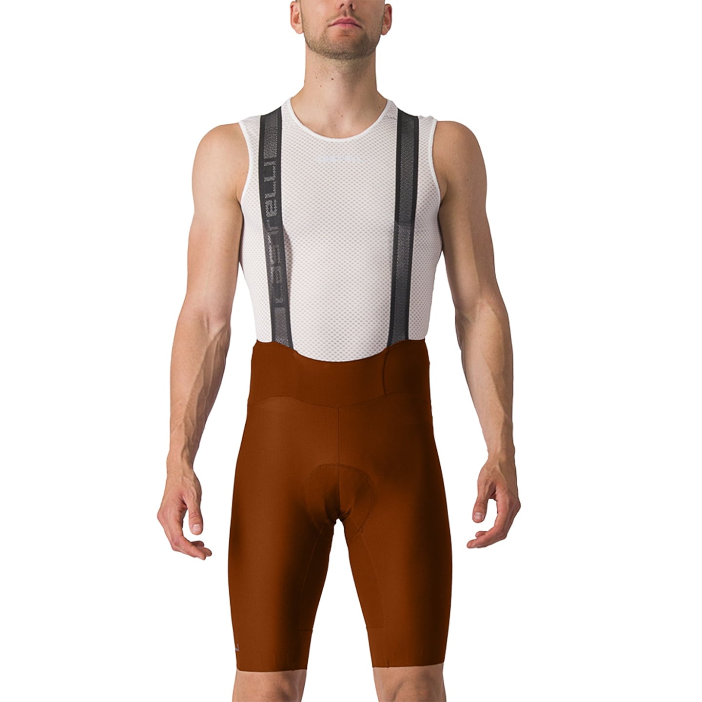 CASTELLI Espresso kurze Trägerhose, für Herren, Größe XL, Fahrradhose,