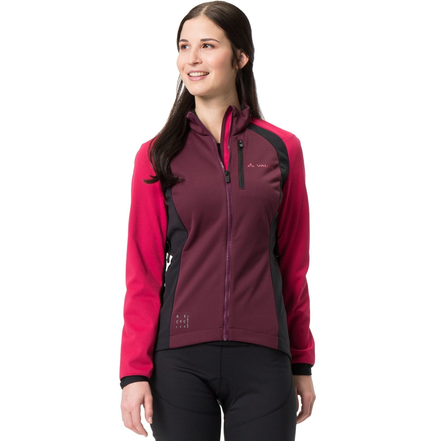 VAUDE Posta Damen Winterjacke, Größe 42, Velo Jacke, Fahrradbekleidung
