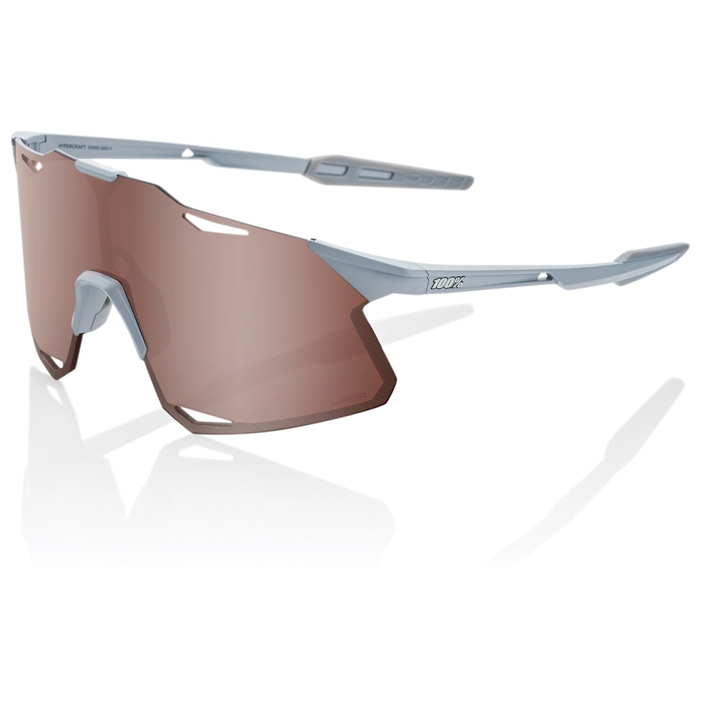 100% Brillenset Hypercraft matt Brille, Unisex (Damen / Herren), Fahrradbrille,