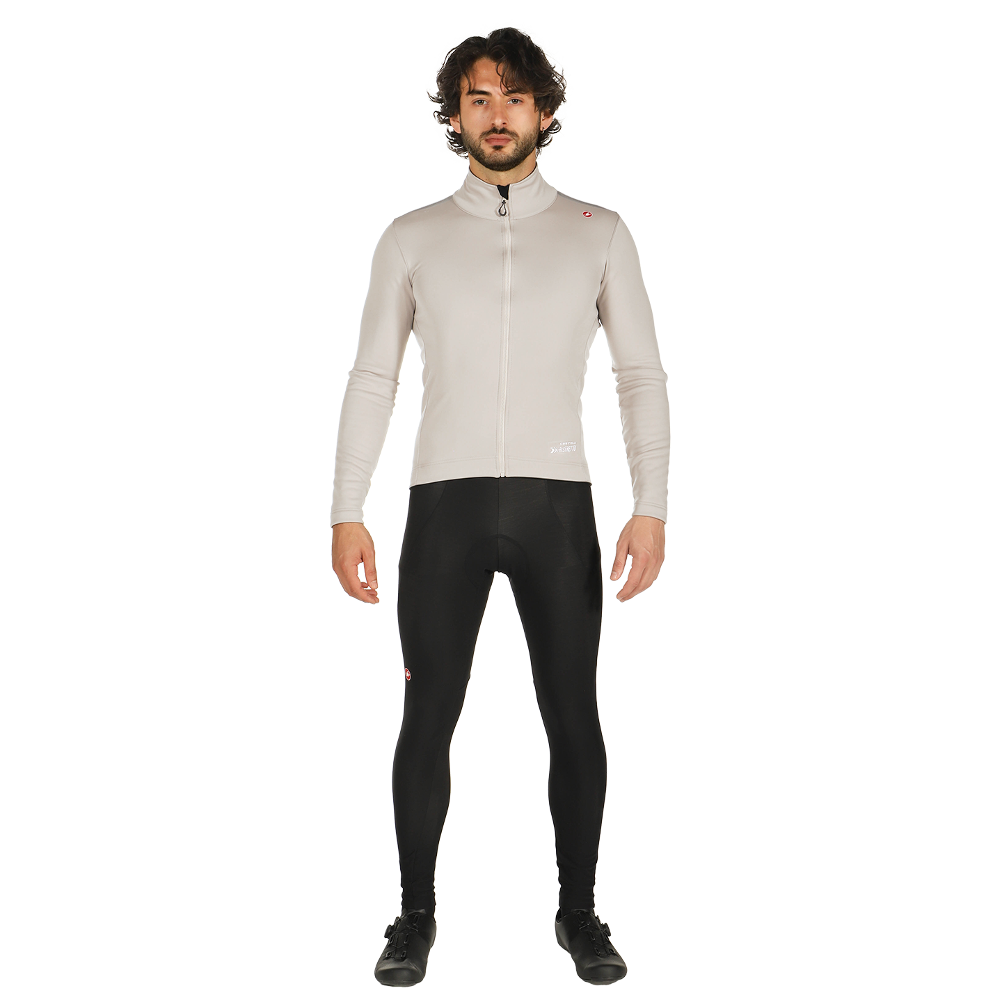 Set (Winterjacke + lange Radhose) CASTELLI Espresso Set (2 Teile), für