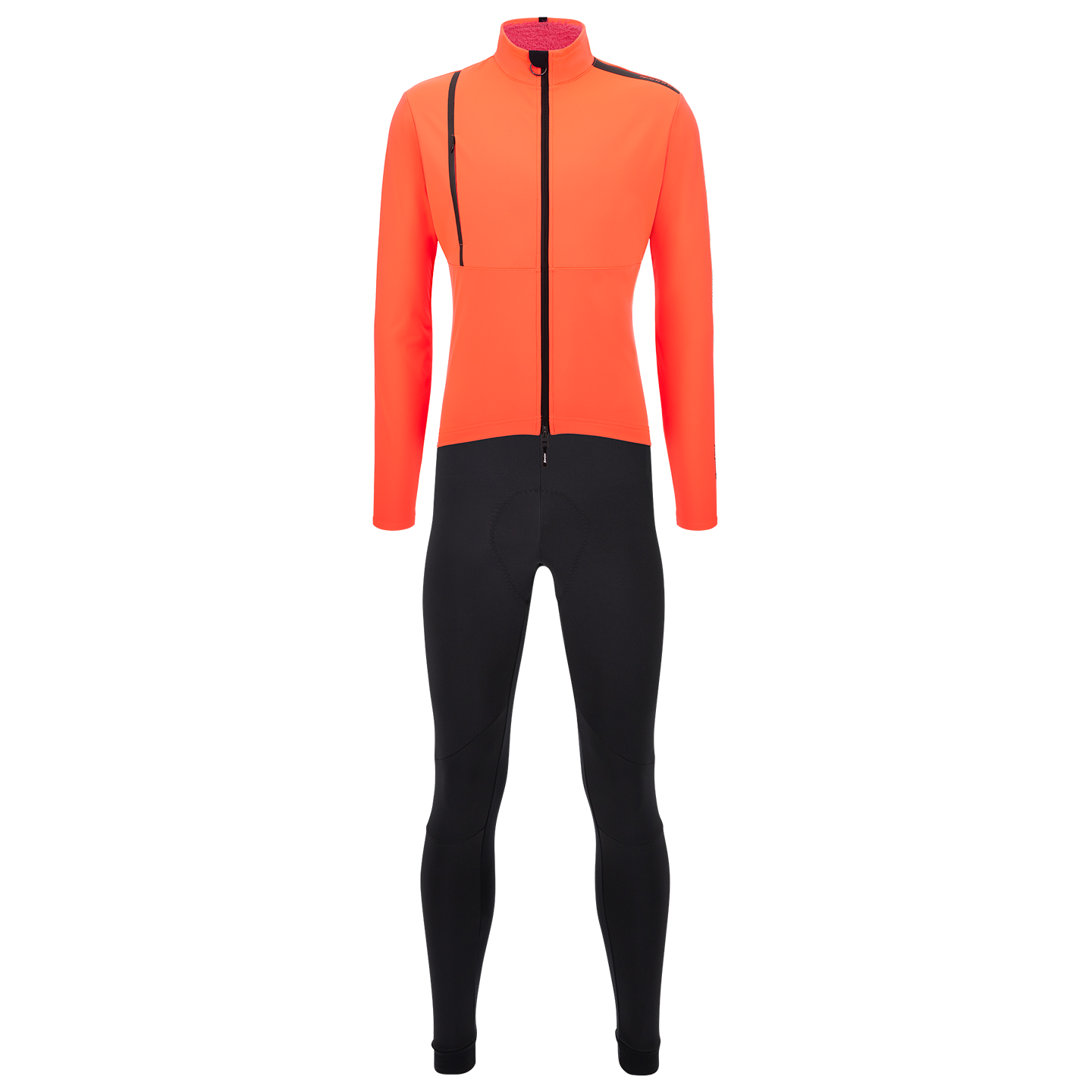 Set (Winterjacke + lange Radhose) SANTINI Vega + Set (2 Teile), für