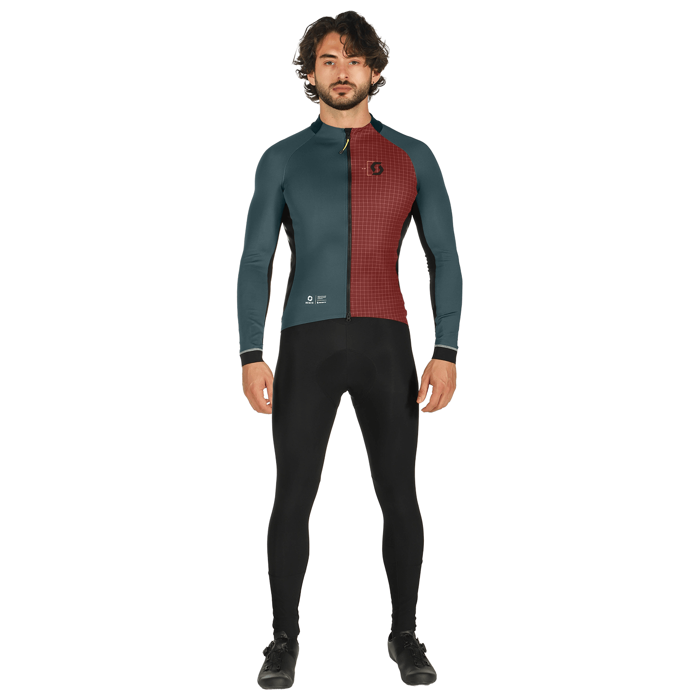 Set (Winterjacke + lange Radhose) SCOTT Pro Warm Remix Set (2 Teile), für
