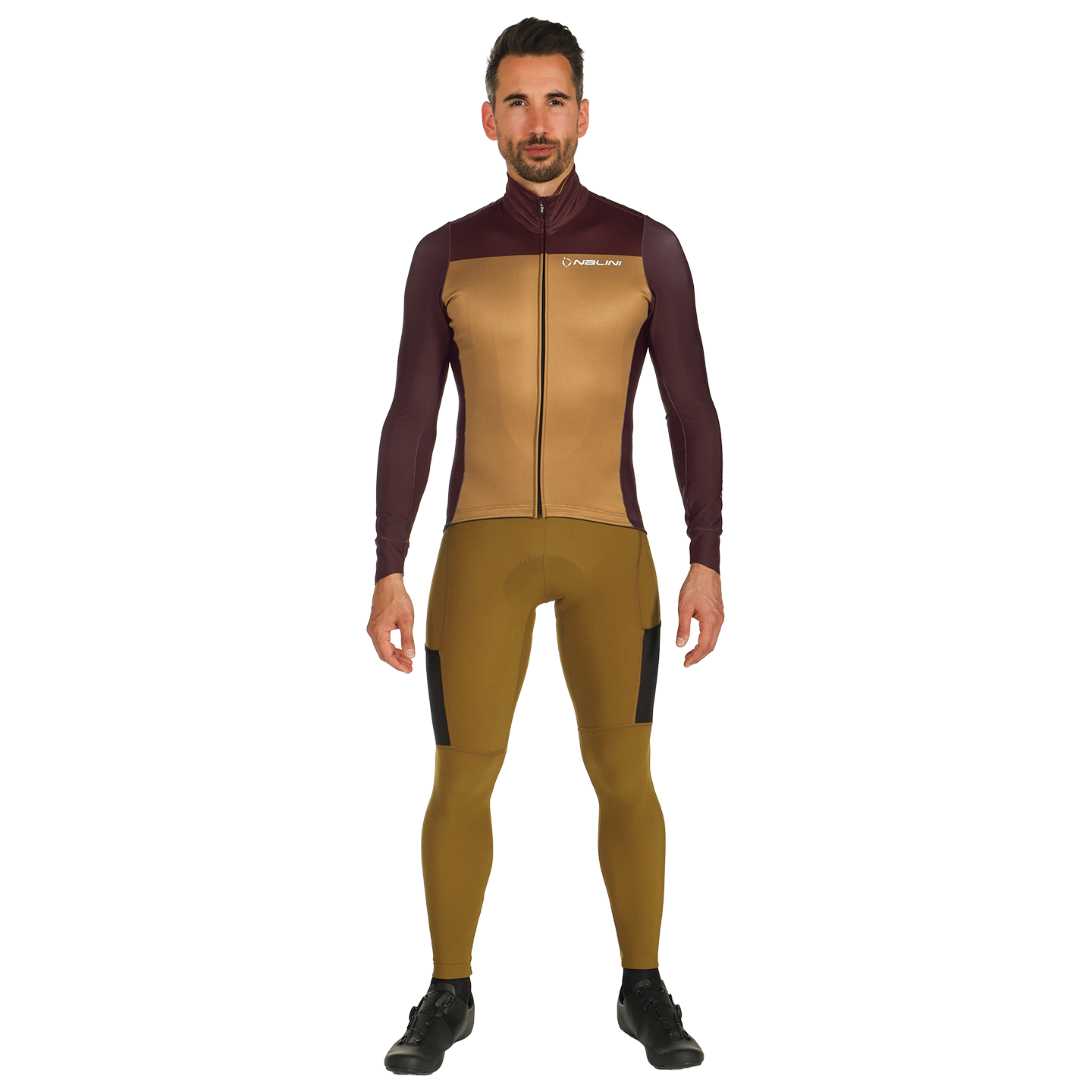Set (Winterjacke + lange Radhose) NALINI Race Warm Set (2 Teile), für