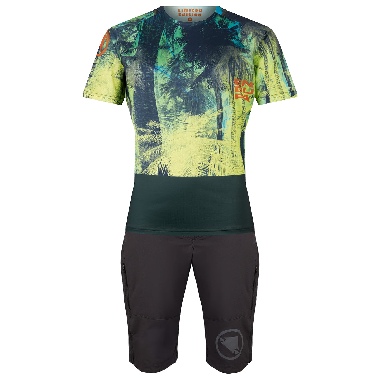 Damen-Set (Radtrikot + Radhose) ENDURA Tropical Limited Edition Damen-Set (2