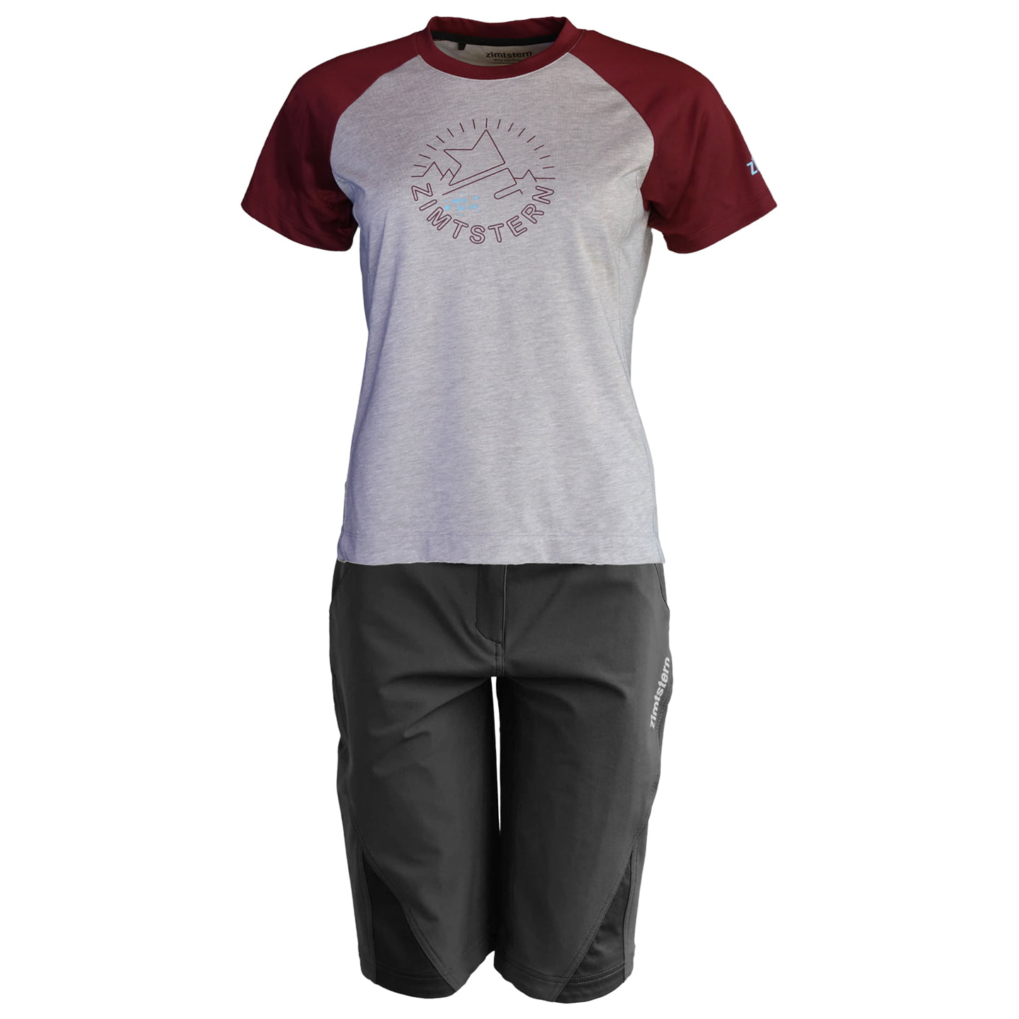 Damen-Set (Radtrikot + Radhose) ZIMTSTERN PureFlowz, Fahrradbekleidung