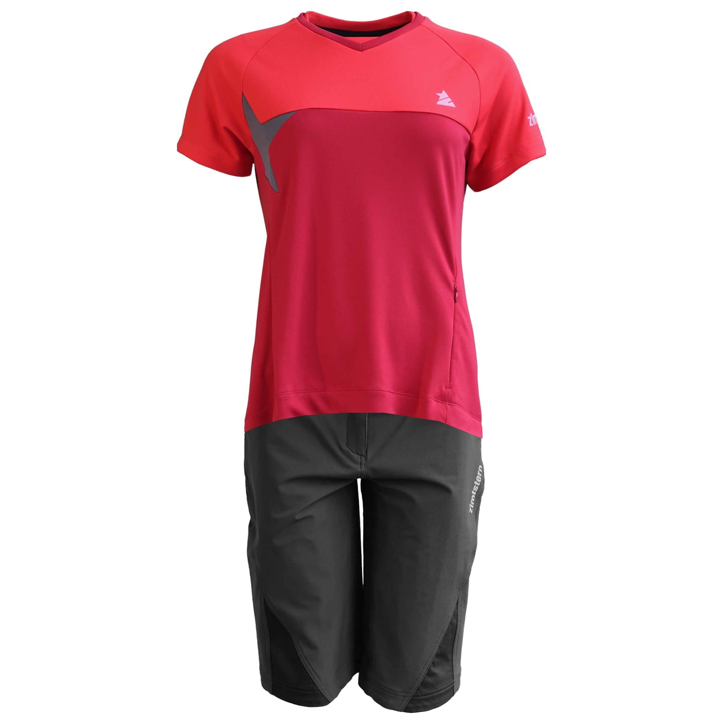 Damen-Set (Radtrikot + Radhose) ZIMTSTERN Bulletz Damen-Set (2 Teile),