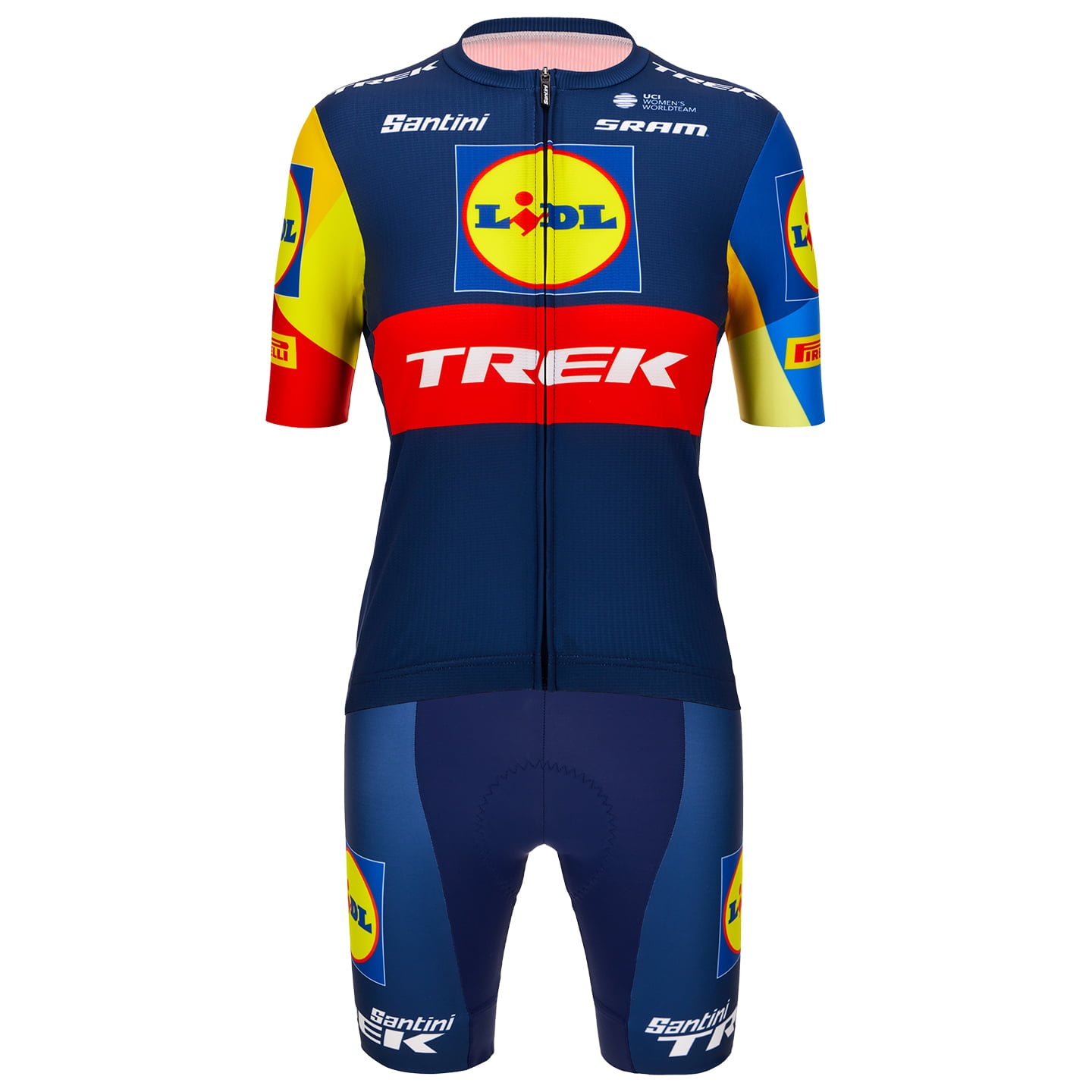 Damen-Set (Radtrikot + Radhose) LIDL-TREK Fan Line 2024 Damen-Set (2