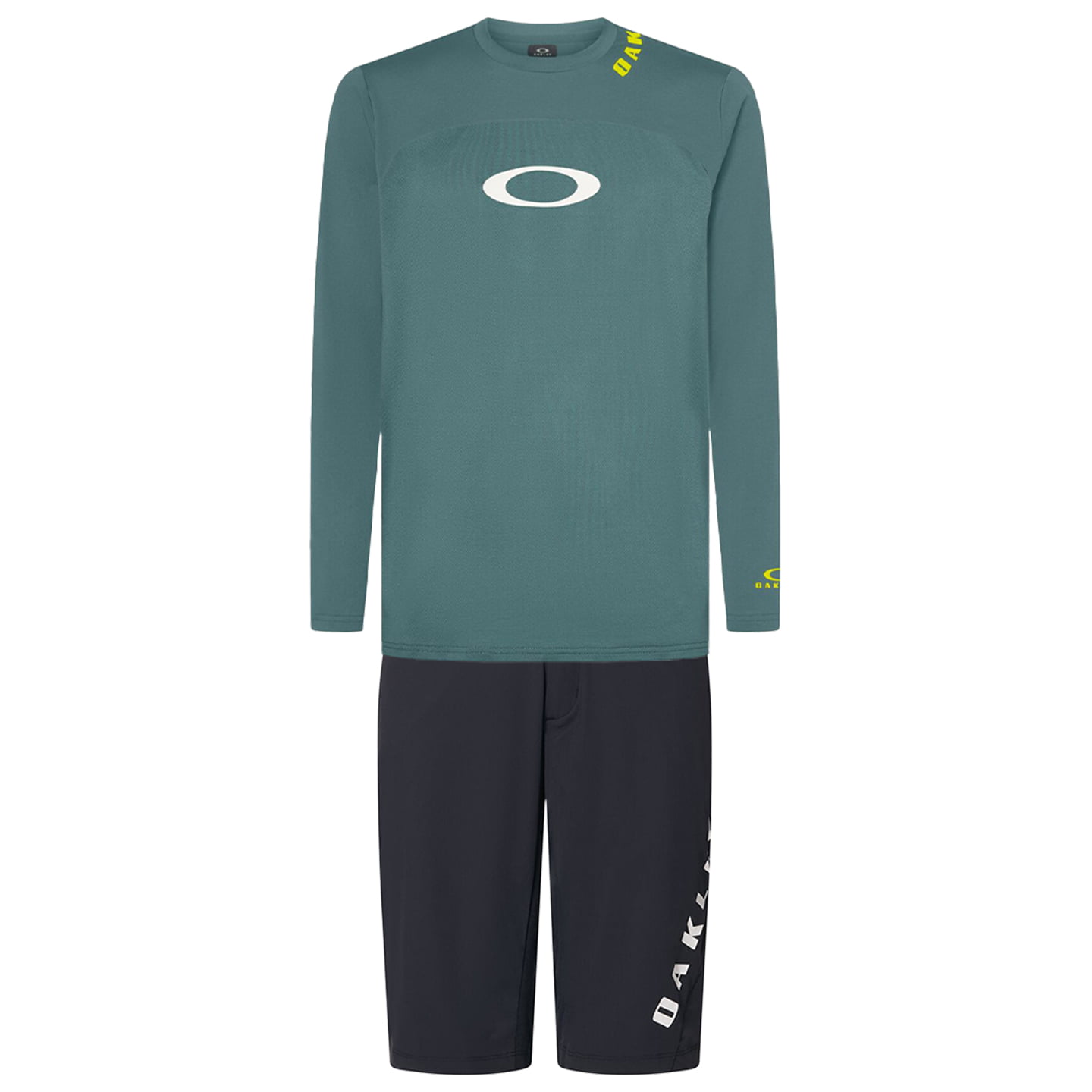 Set (Radtrikot + Radhose) Oakley Free Ride RC Set (2 Teile), für Herren