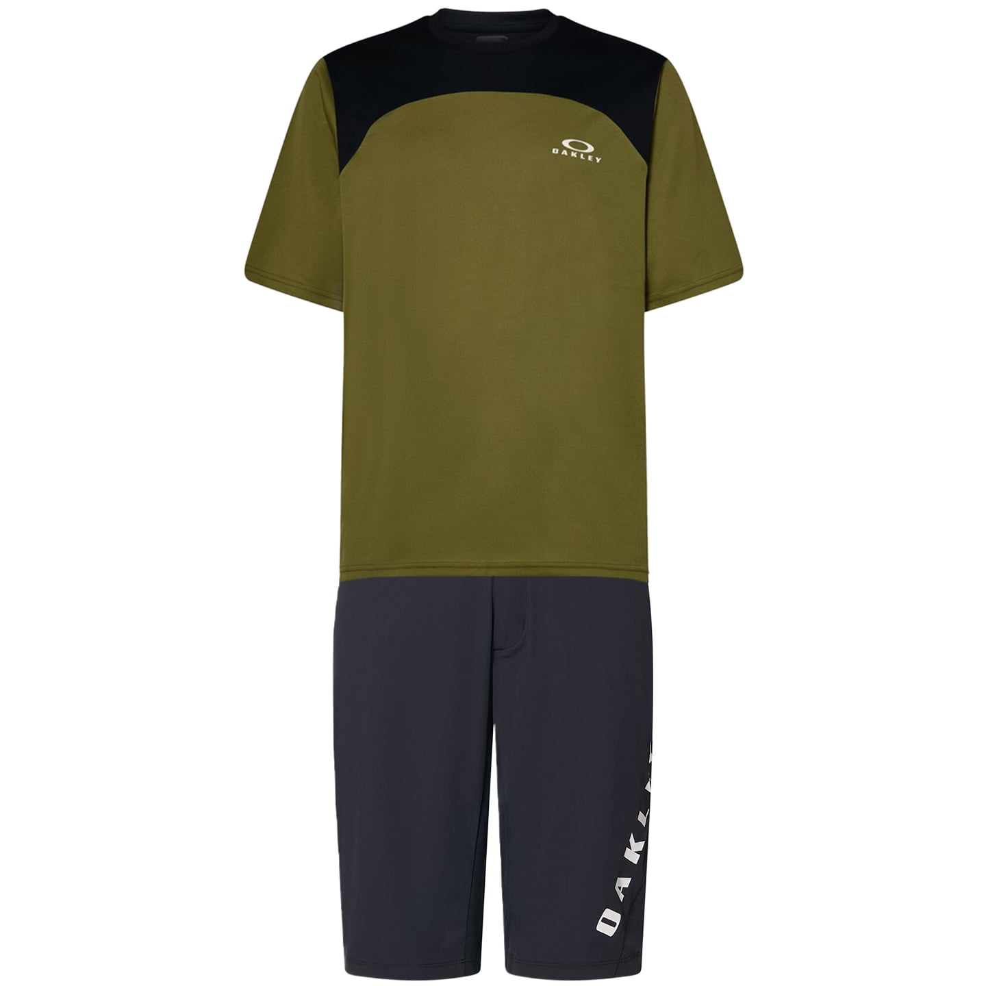 Set (Radtrikot + Radhose) Oakley Free Ride Set (2 Teile), für Herren