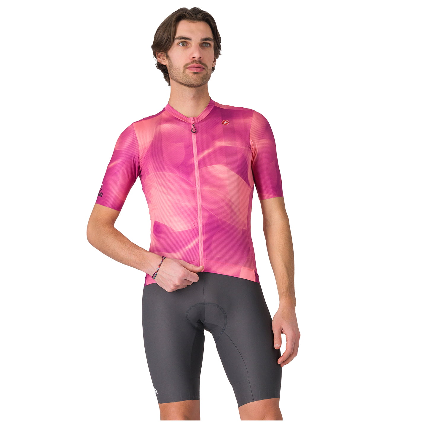 Set (Radtrikot + Radhose) GIRO D'ITALIA Espresso 2025 Set (2 Teile), für Herren,
