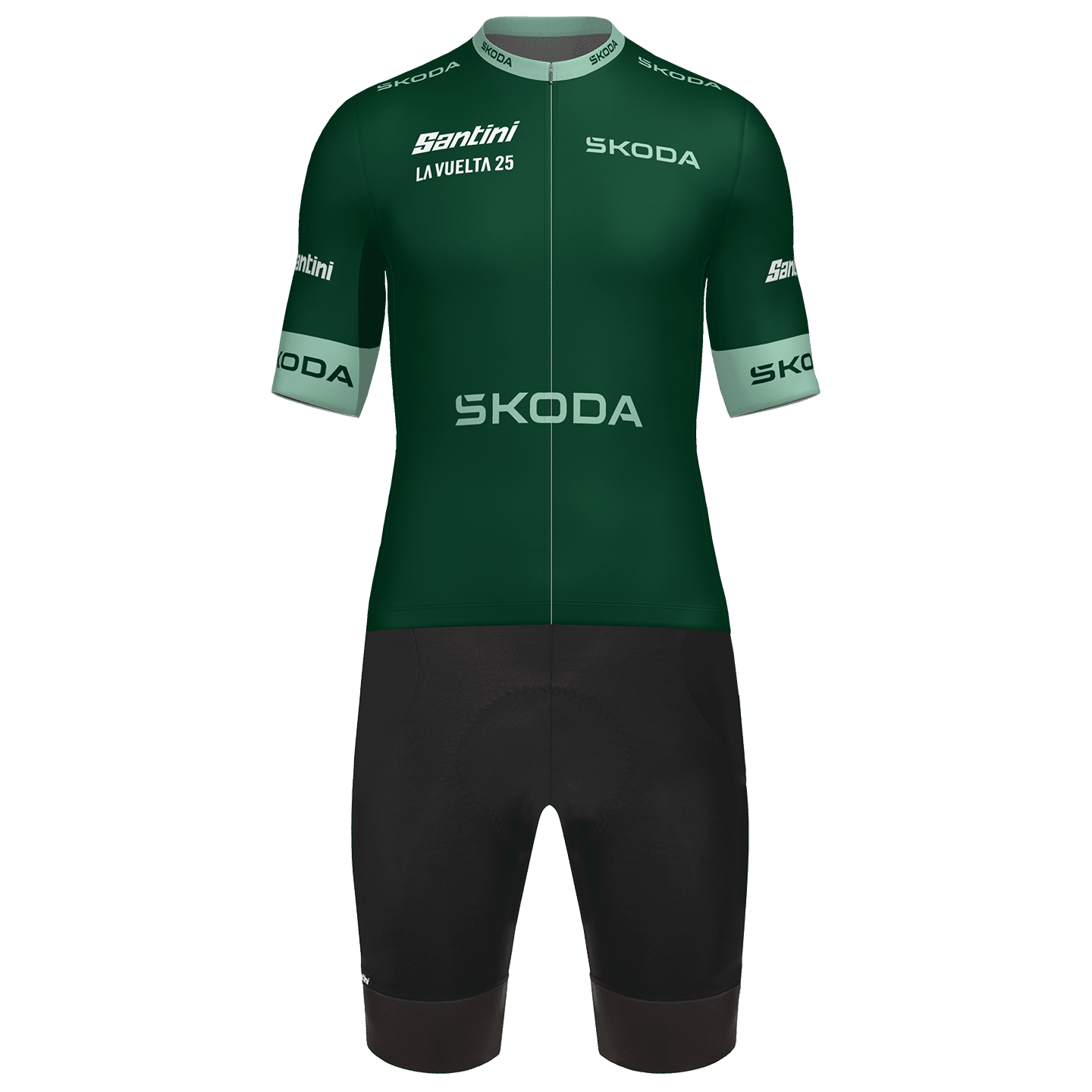 Set (Radtrikot + Radhose) LA VUELTA Sprinttrikot 2025 Set (2 Teile), für Herren,