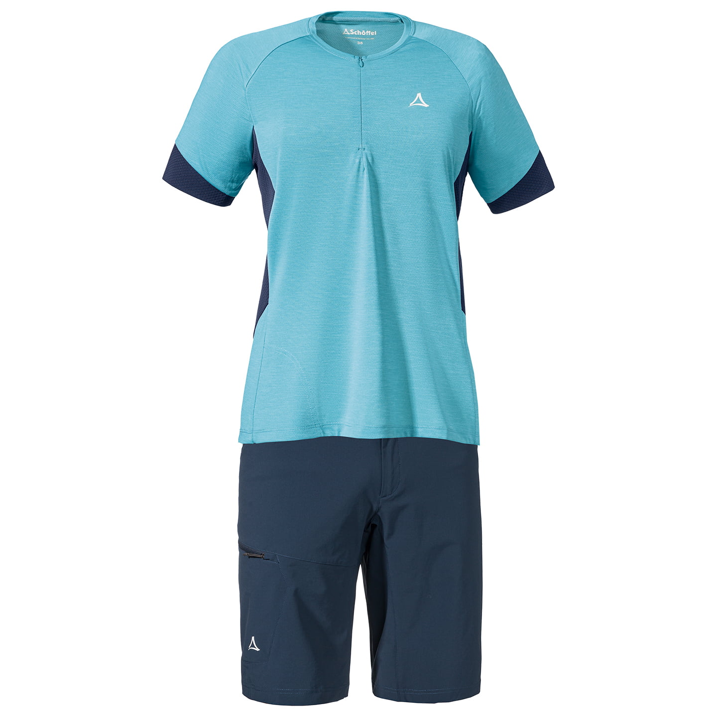 Damenset (Radtrikot + Radhose) SCHÖFFEL Auvergne, Fahrradbekleidung