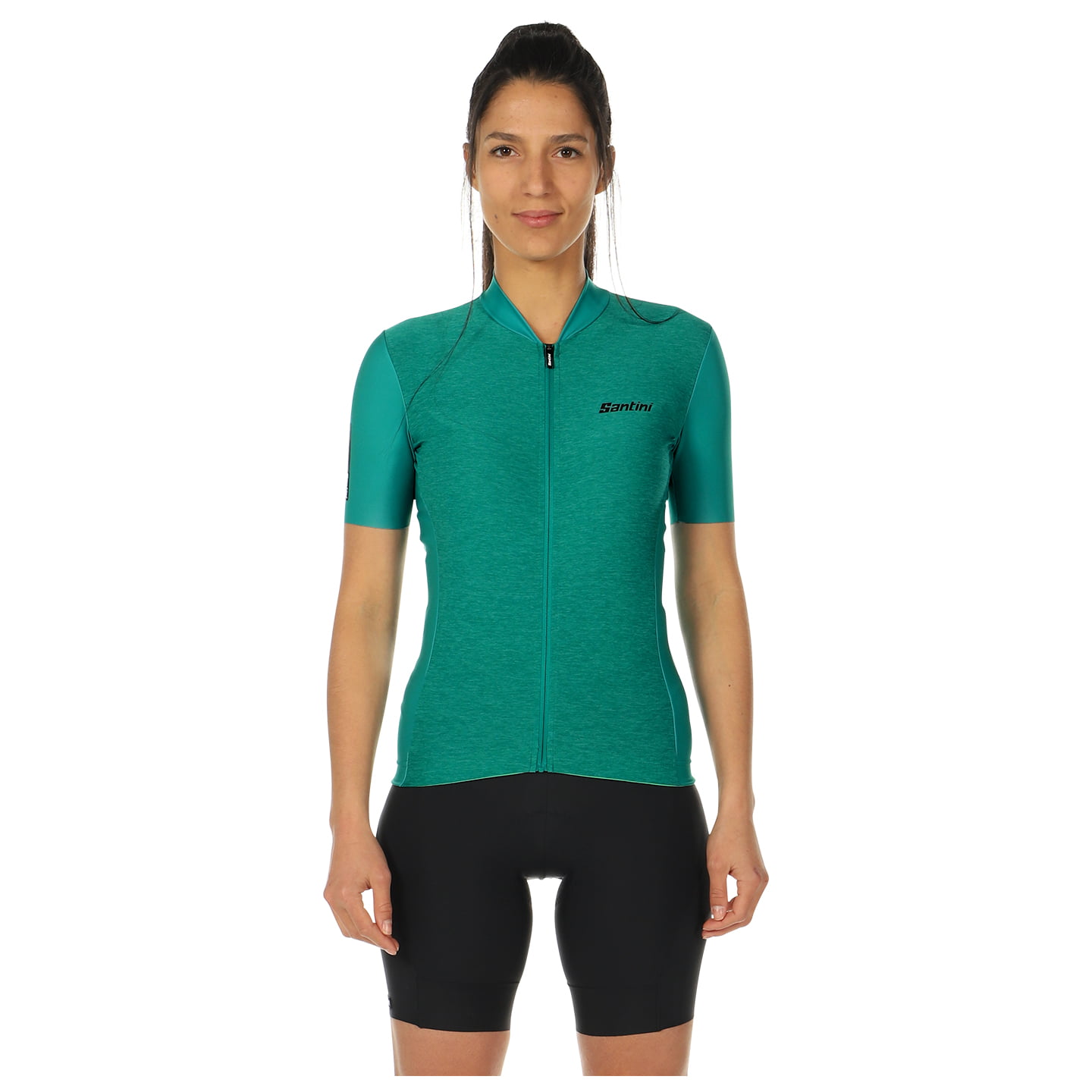 Damen-Set (Radtrikot + Radhose) SANTINI Colore Puro Damen-Set (2 Teile),