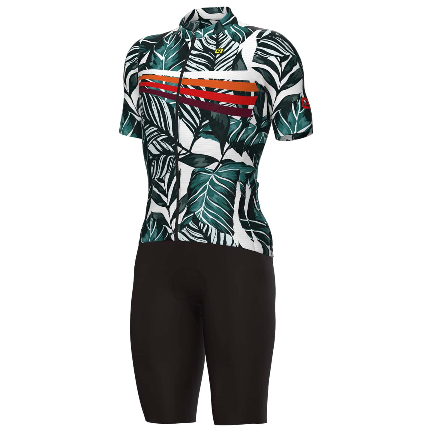 Set (Radtrikot + Radhose) ALÉ Wild Set (2 Teile), für Herren
