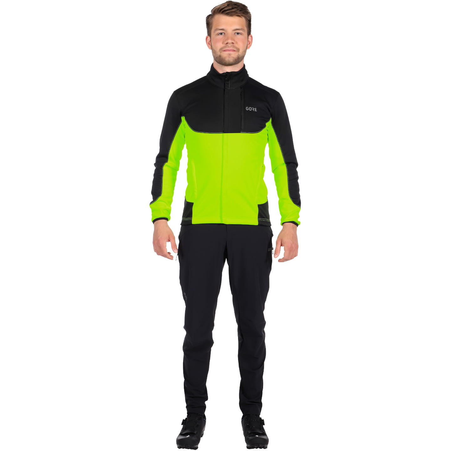 Set (Winterjacke + lange Radhose) GORE WEAR C5 Windstopper Thermo Trail Set (2