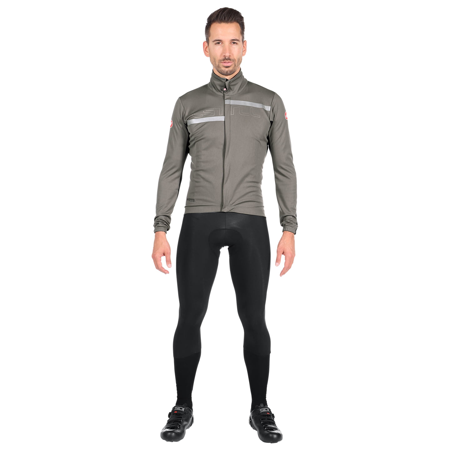 Set (Winterjacke + lange Radhose) CASTELLI Transition 2 Set (2 Teile), für