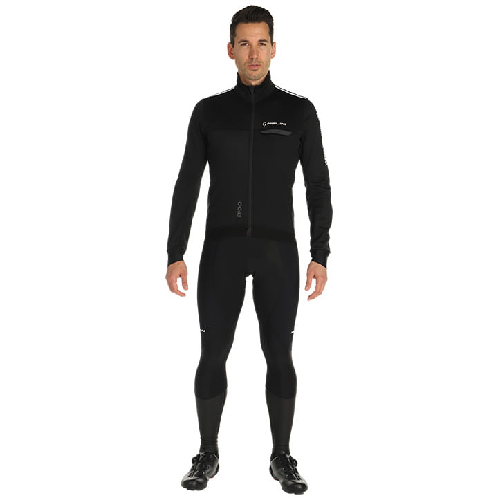 Set (Winterjacke + lange Radhose) NALINI Ergo Shield Set (2 Teile), für