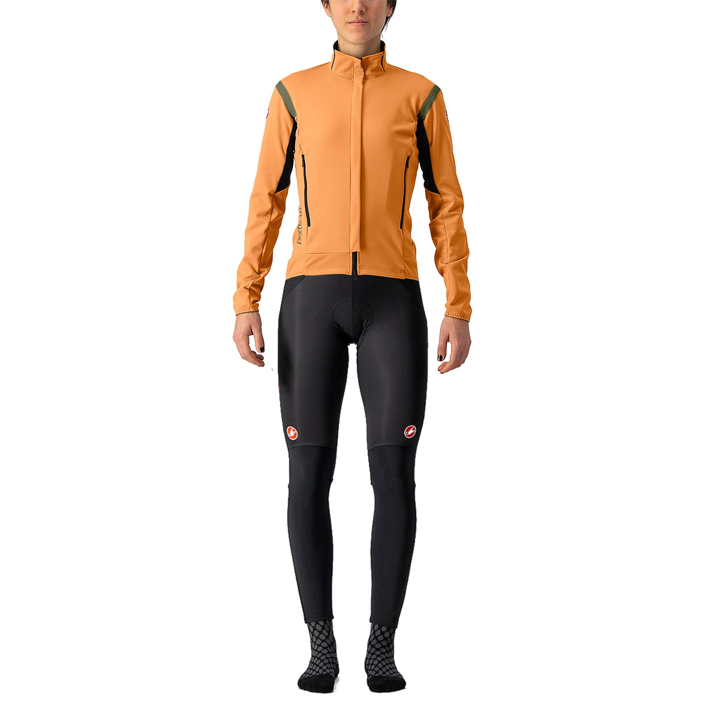 Damen-Set (Winterjacke + lange Radhose) CASTELLI Perfetto RoS 2 Damen-Set (2