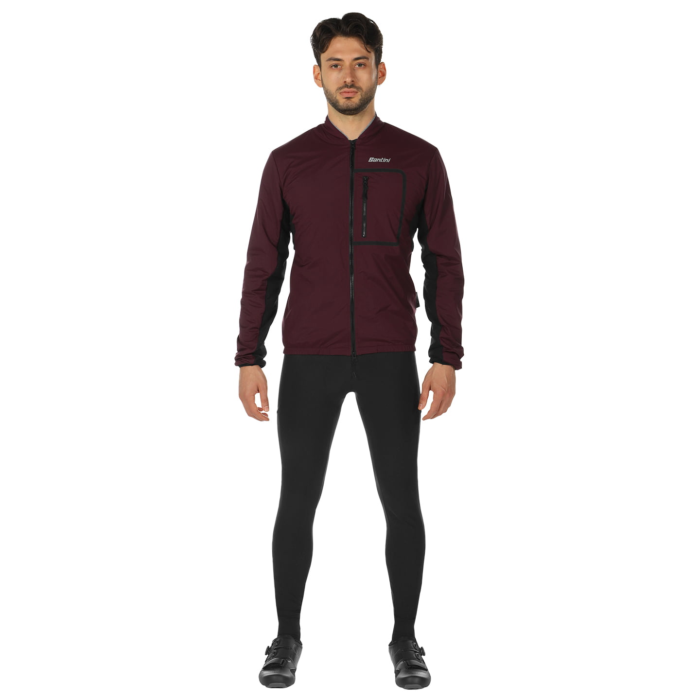 Set (Winterjacke + lange Radhose) SANTINI Alpha T Set (2 Teile), für