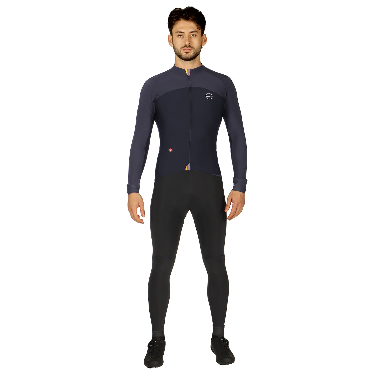 Set (Winterjacke + lange Radhose) NALINI HP Ergo X Warm Set (2 Teile), für