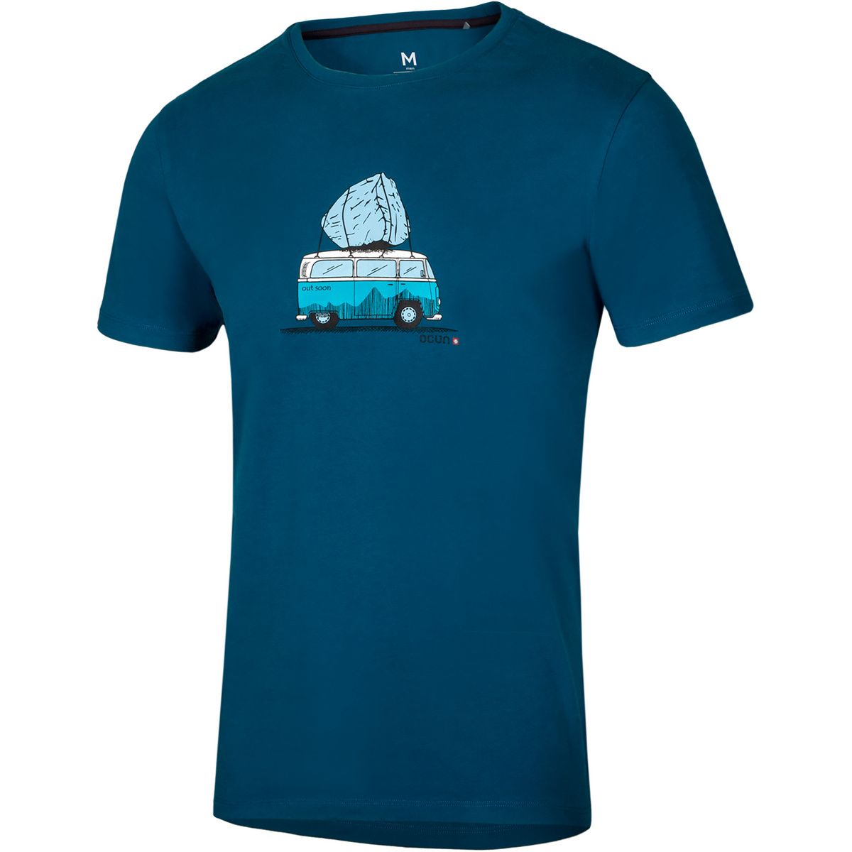 Ocun Herren Classic T Bus-Stone T-Shirt
