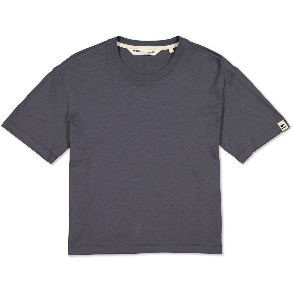 Mons Royale Damen Yonder Merino Organic Cotton T-Shirt