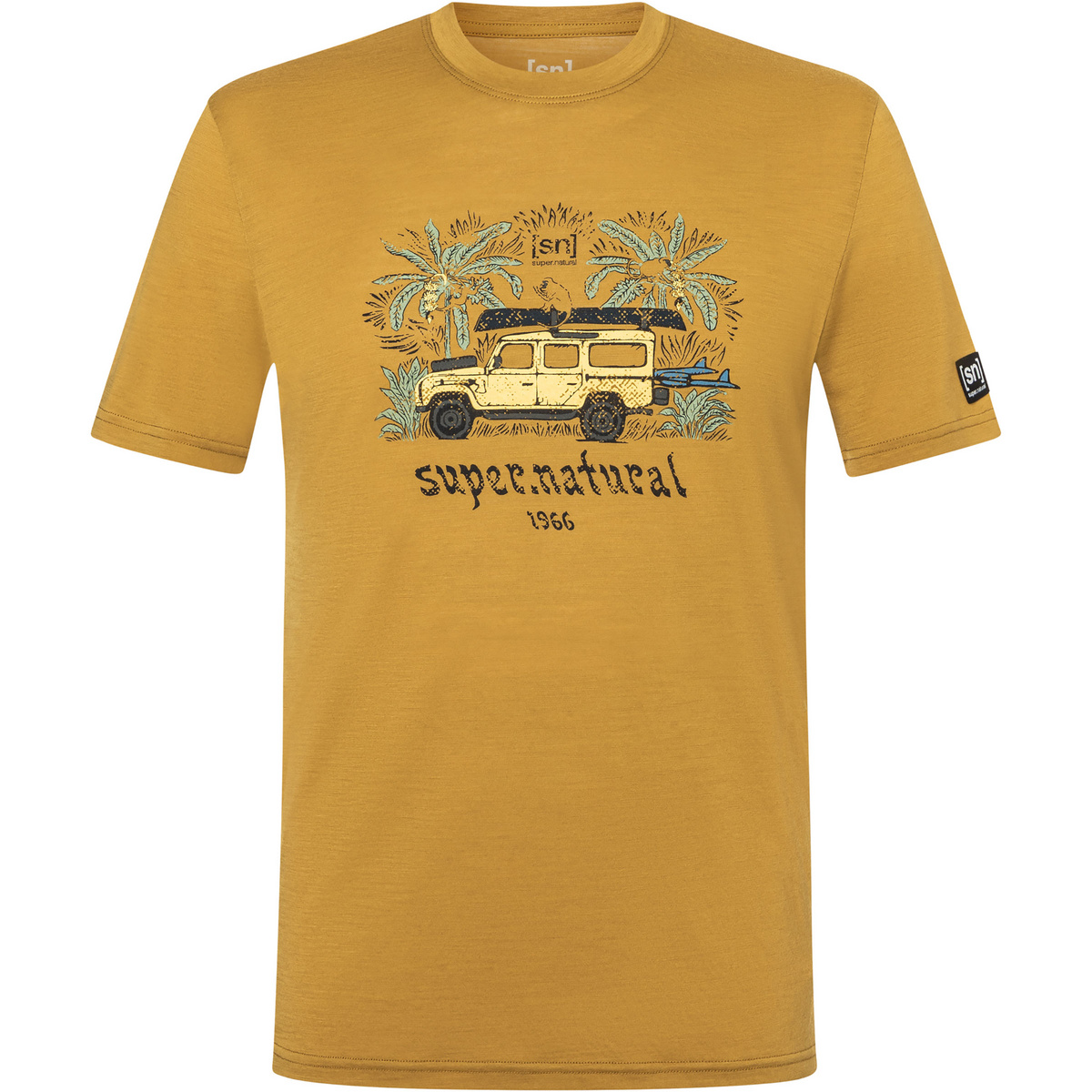 Super.Natural Herren Tropicar T-Shirt