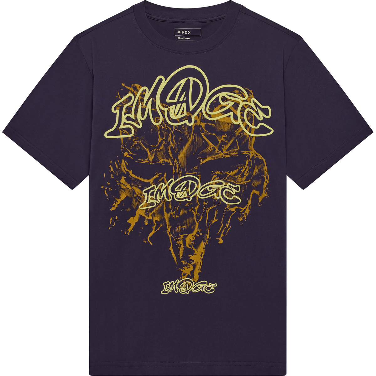 Fox Herren Image Print Midweight T-Shirt