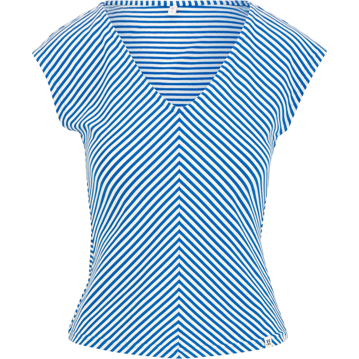 Blutsgeschwister Damen Vintage V-Neck T-Shirt